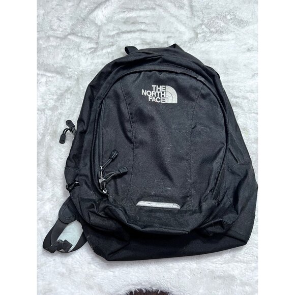 The North Face Black Backpack With Padded Straps & Multiple Compartments - Picture 2 of 11